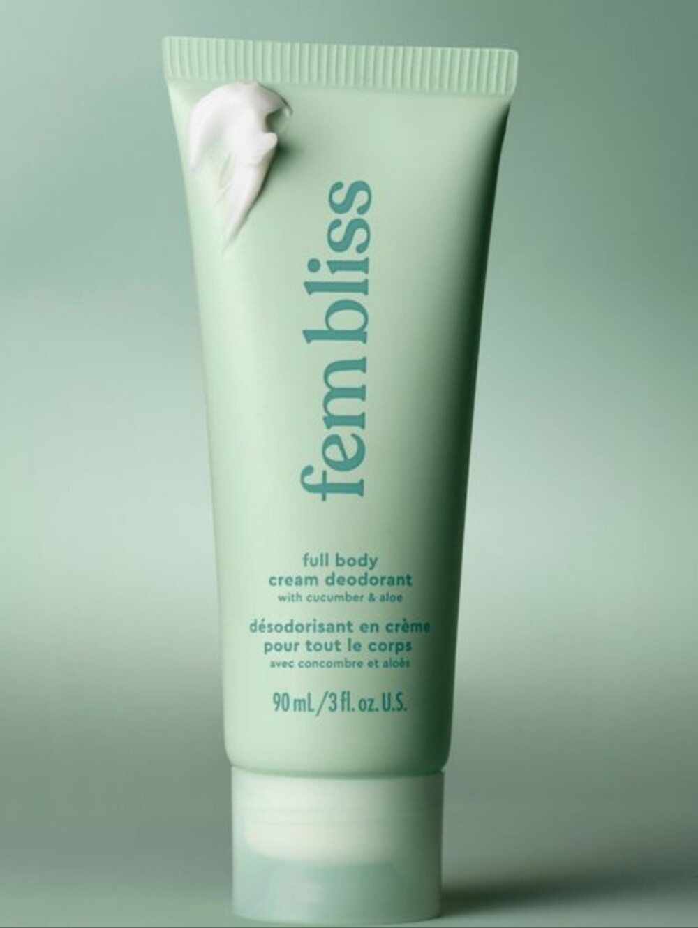 Feambliss Full Body Cream Deodorant Refreshing Cucumber New Avon